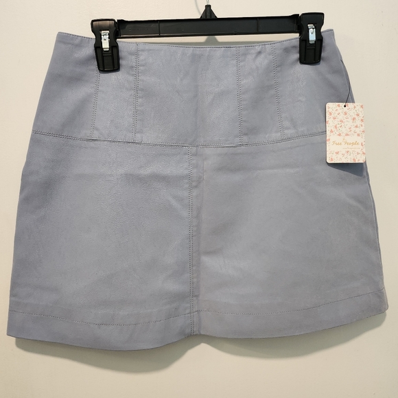 Thredup(PRICE IS FIRM!)Free People Light Blue, Short Skirt - Picture 7 of 7